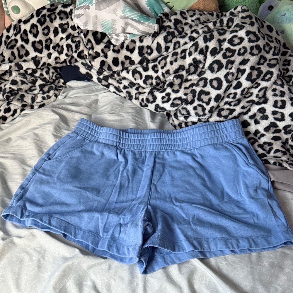 Maurices Light Blue Athletic Shorts